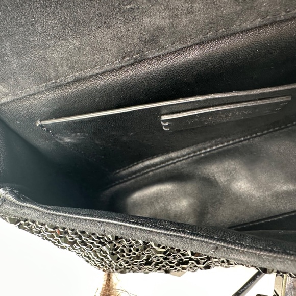 SMALL ROMAN STUD THE SHOULDER BAG AND CHAIN WITH SPARKLING EMBROIDERY - Picture 9 of 13